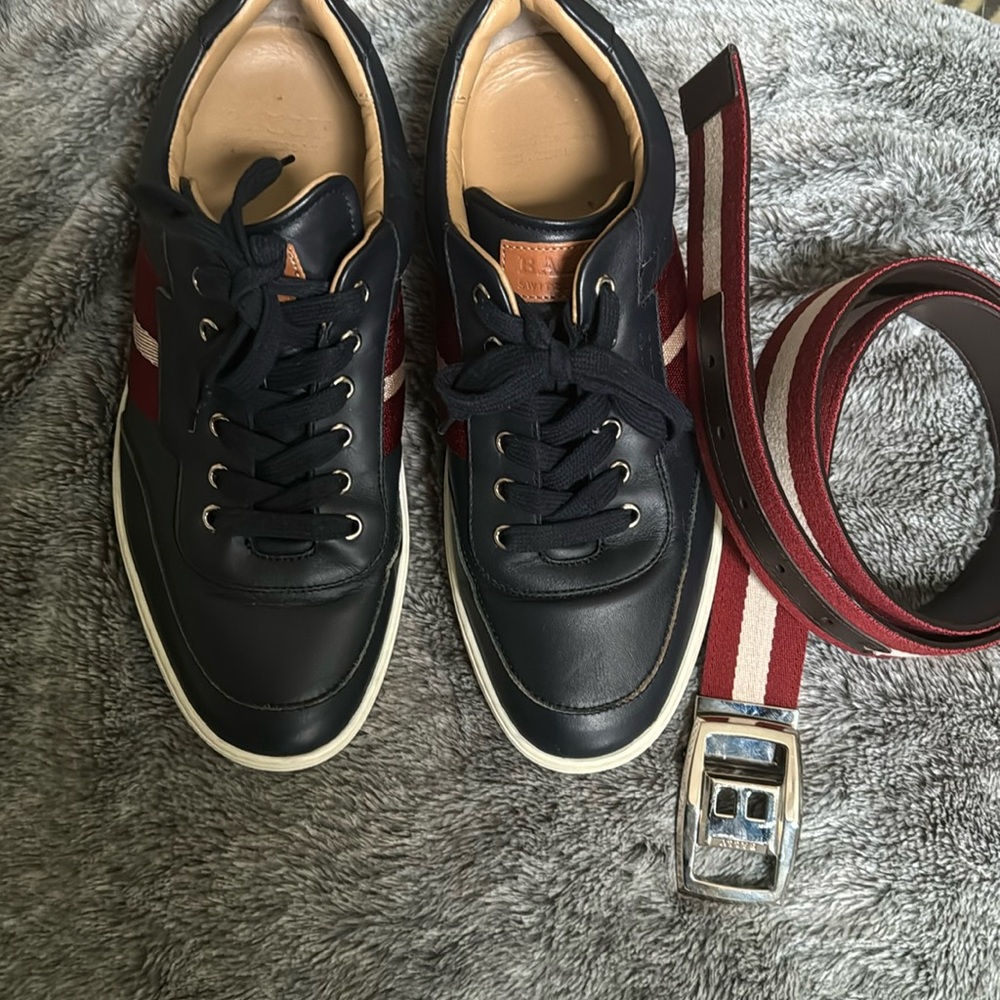 Bally’s Combo. Shoes & Belt